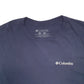 Mens Navy Columbia Sportswear  Short Sleeve T Shirt