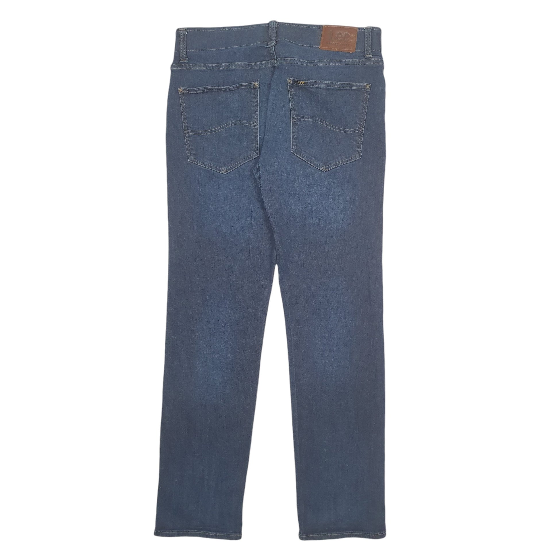 Mens Blue Lee Extreme Motion Tapered Stretch Fit Casual JeansW32 L32