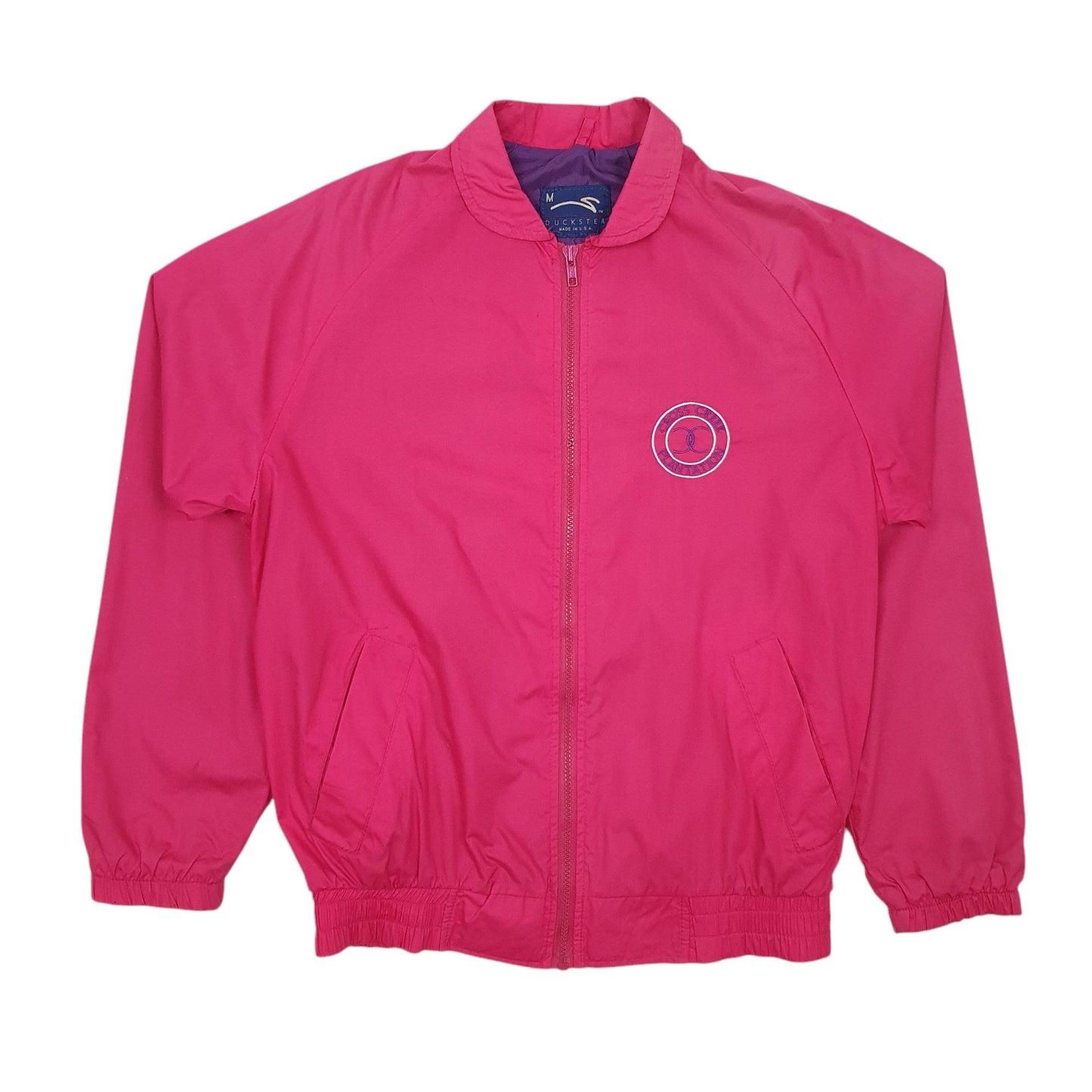 Womens Pink Duckster Vintage Made In USA  Coat