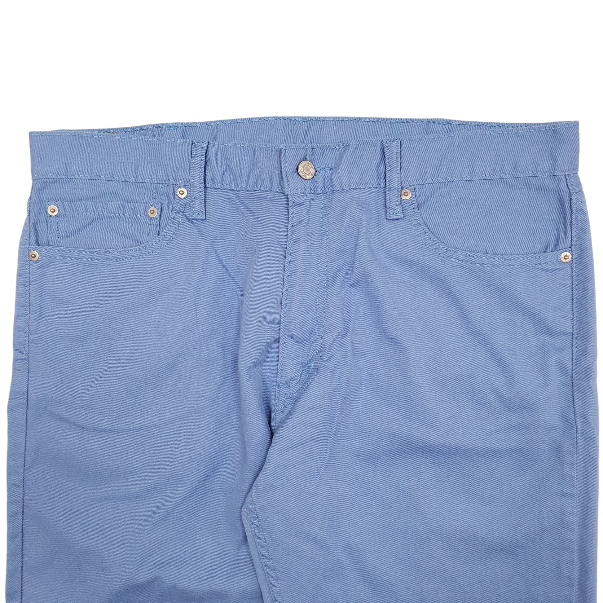 Mens Blue Levis 511 Chino Trousers