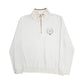 Womens White Tommy Hilfiger  Quarter Zip Jumper