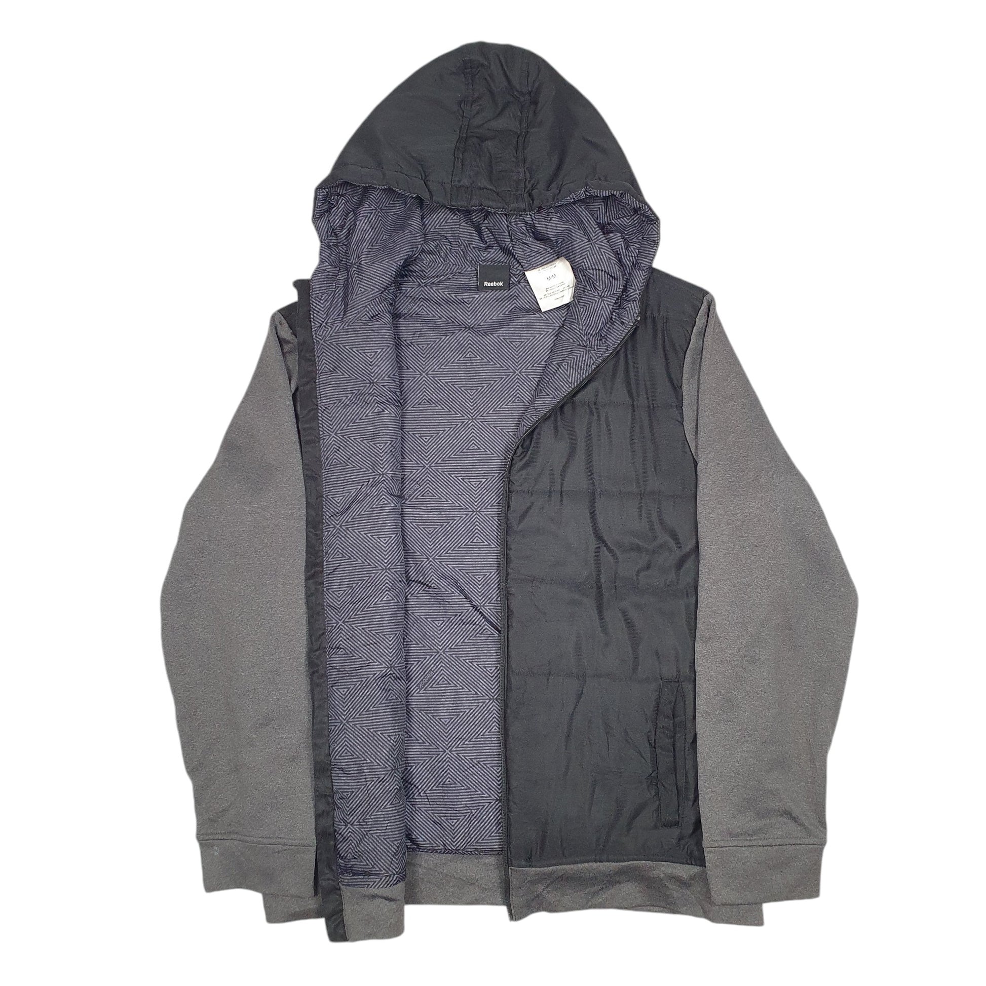 Clothing Coats Reebok Men's Fleece Jacket Mens Reebok Hooded