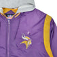 Mens Purple NFL Game Day Minnesota Vikings Hoodie  Coat