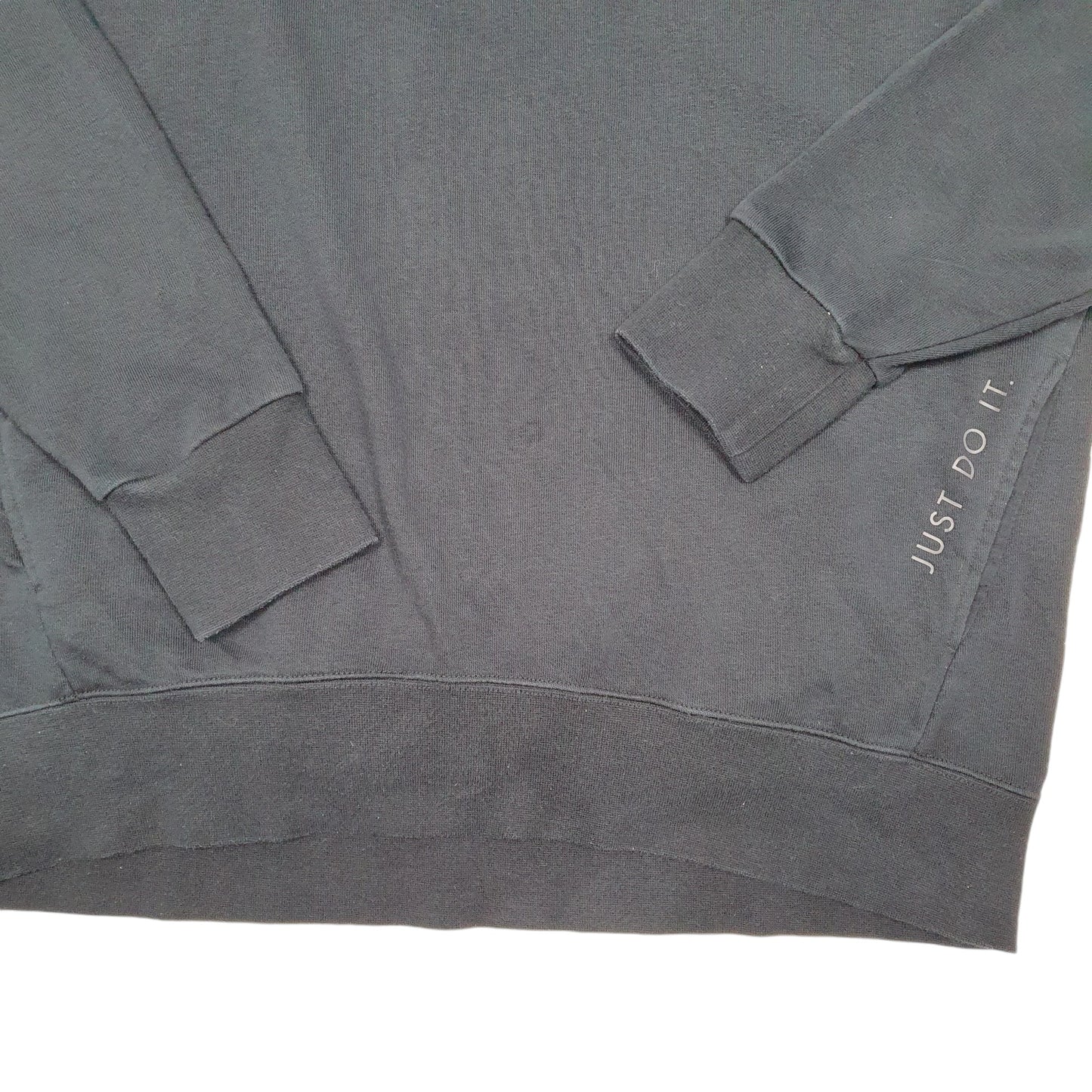 Mens Black Nike Dri Fit Just Do It Crewneck Jumper