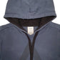 Mens Blue Reebok Spellout Hoodie Jumper