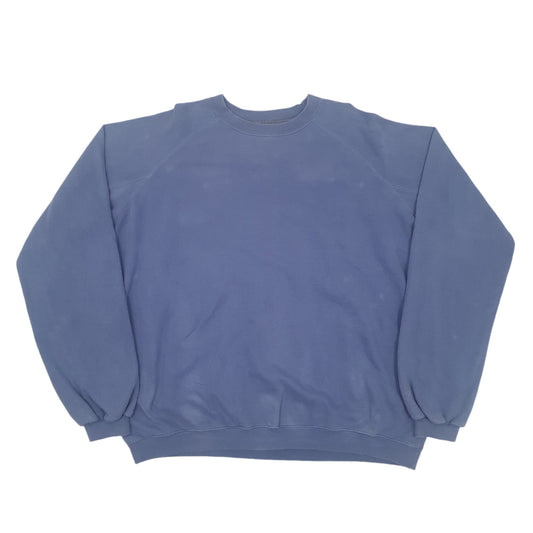 Mens Blue Champion  Crewneck Jumper