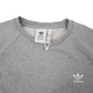 Mens Grey Adidas  Crewneck Jumper