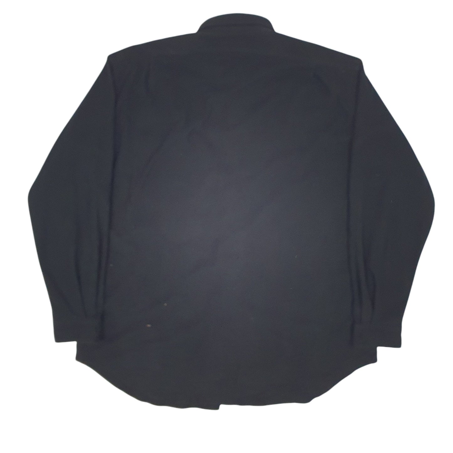 Mens Black Polo Ralph Lauren Vintage 80s 90s Made In USA Full Zip Jumper