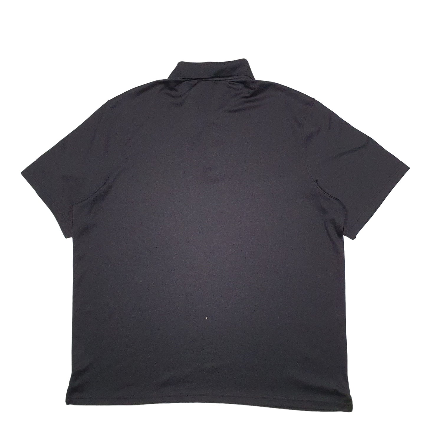 Mens Black Champion  Short Sleeve Polo Shirt