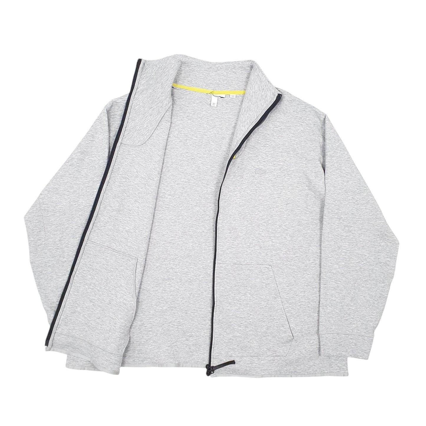 Mens Grey Lacoste  Full Zip Jumper