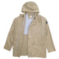 Mens Khaki The North Face Waxed Hooded Parka  Coat