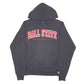 Mens Black Champion Ball State University USA Spellout Hoodie Jumper