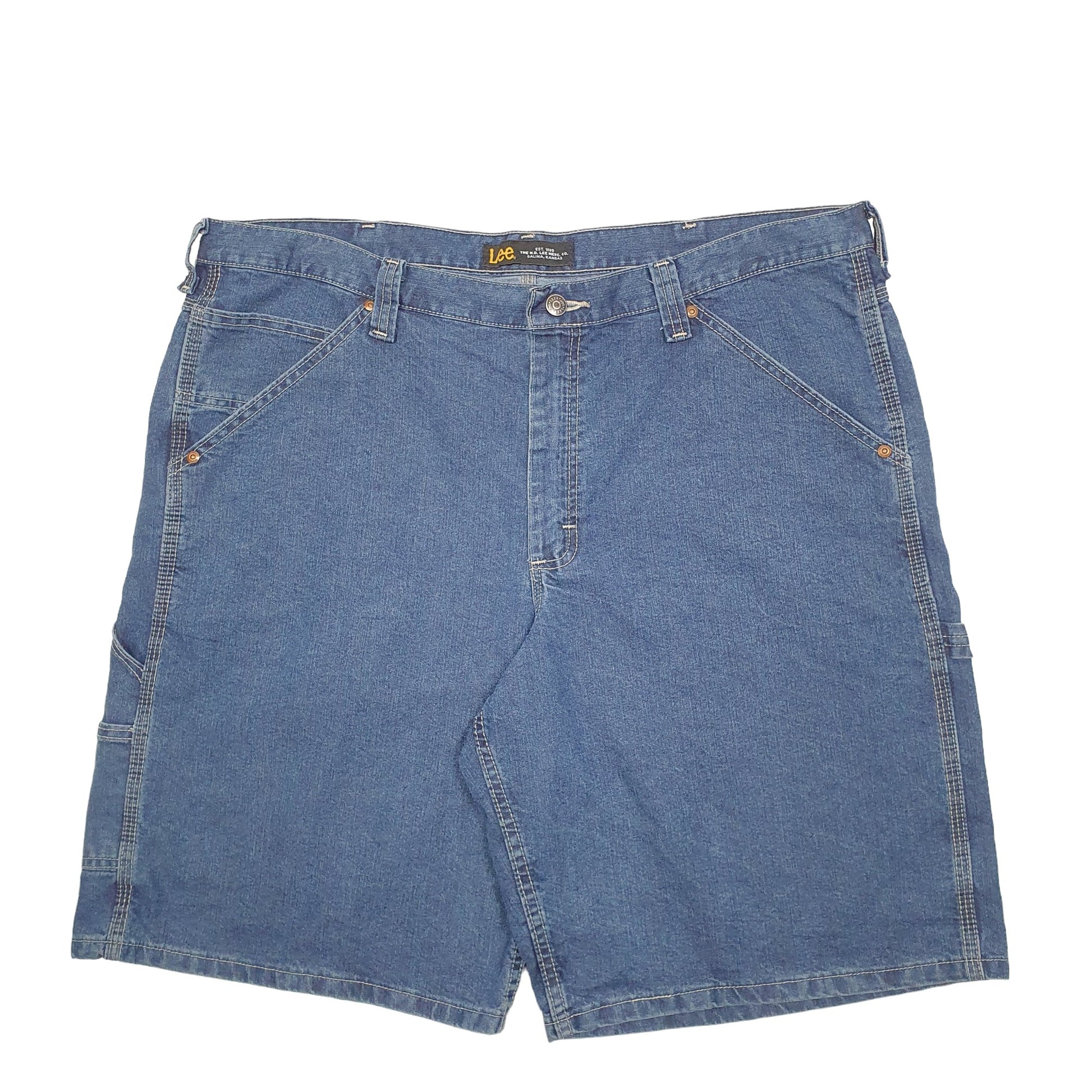 Mens Blue Lee  Carpenter Shorts