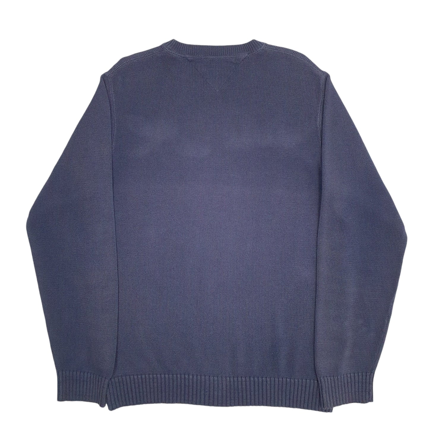 Mens Navy Tommy Hilfiger Knit Crewneck Jumper