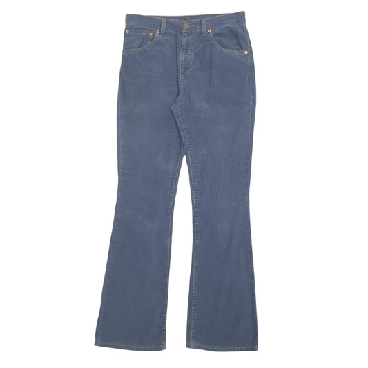 Womens Blue Levis  Corduroy Trousers