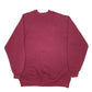 Mens Burgundy Jerzees Made In USA Vintage 90's Crewneck Jumper
