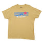 Mens Yellow Columbia Sportswear  Short Sleeve T Shirt