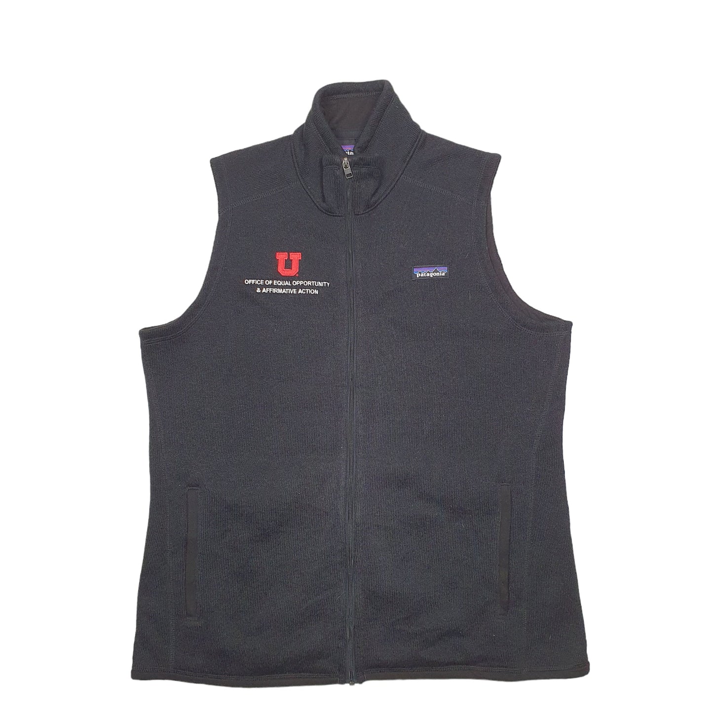 Mens Black Patagonia  Quarter Zip Coat