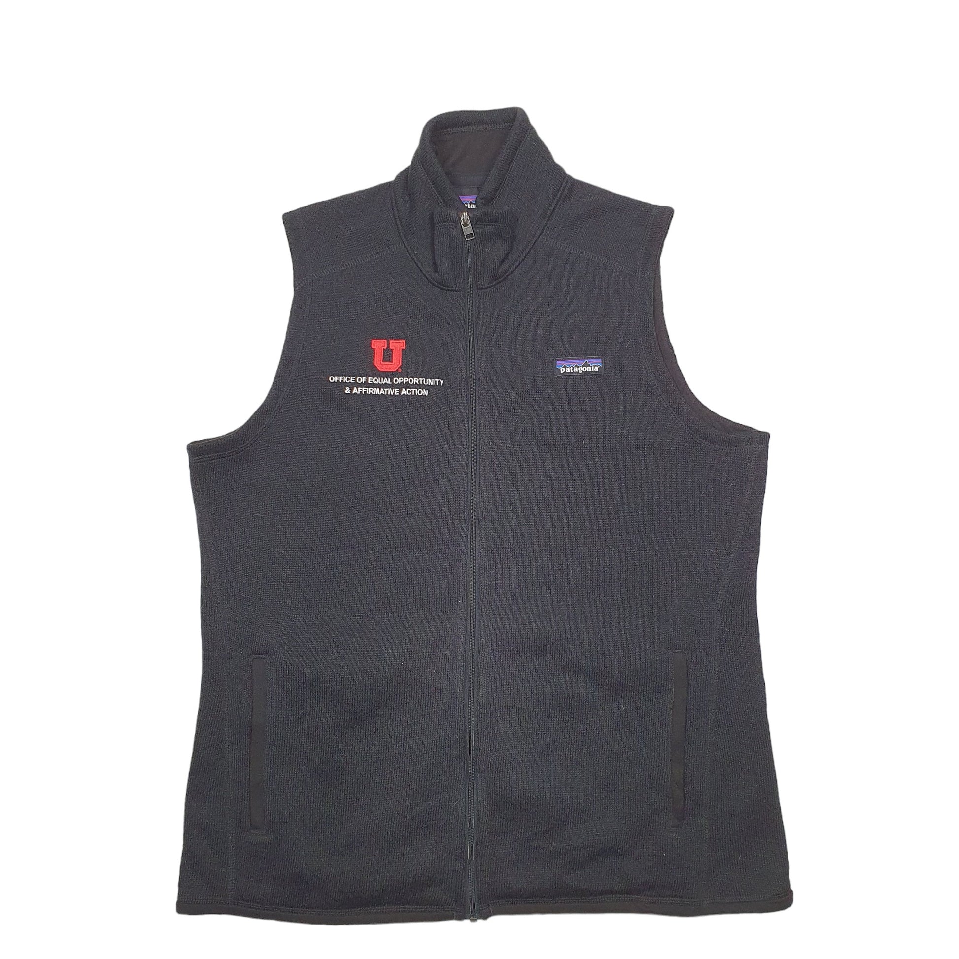 Mens Black Patagonia  Quarter Zip Coat