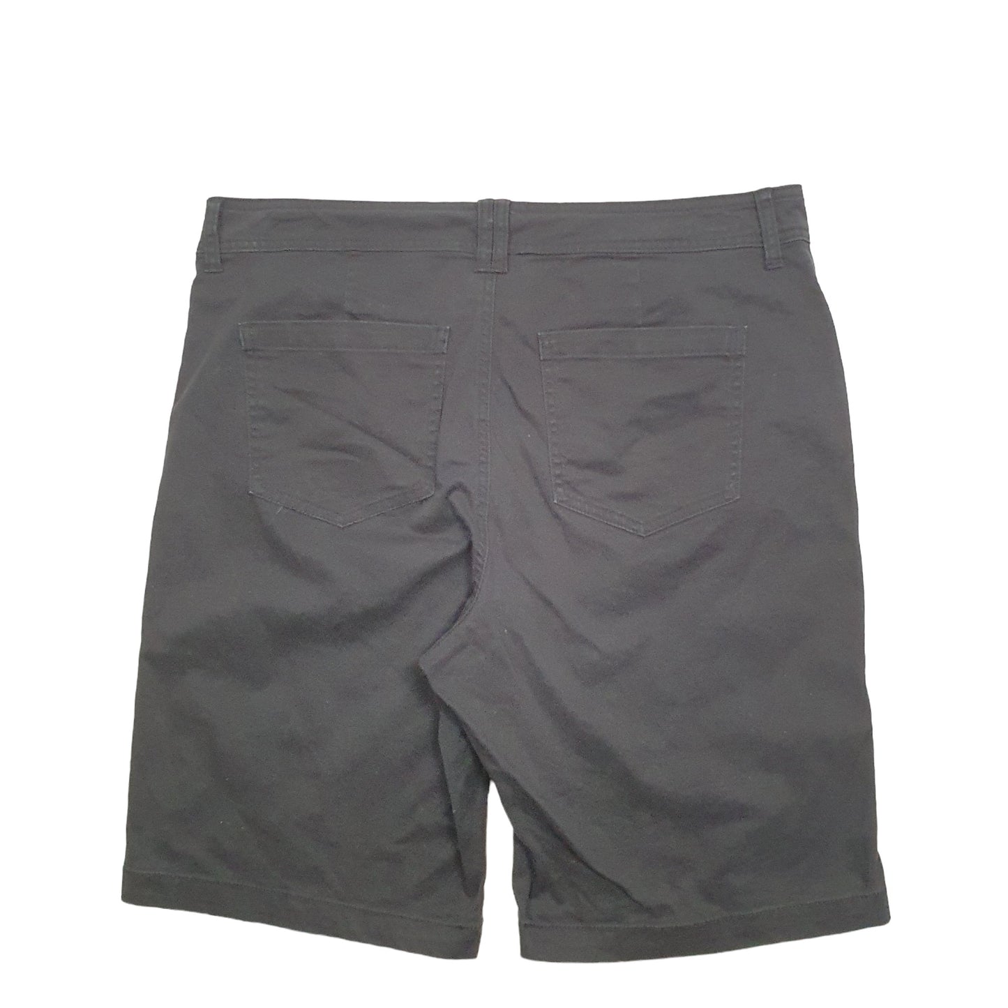 Mens Black Lee Classic Fit Chino Shorts