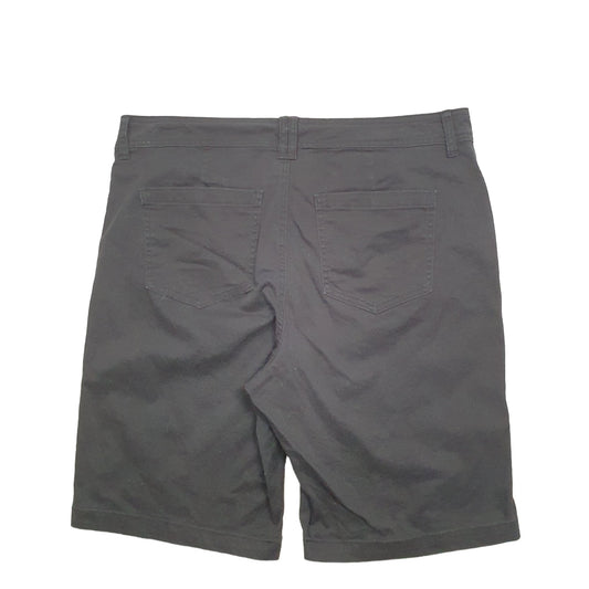 Mens Black Lee Classic Fit Chino Shorts