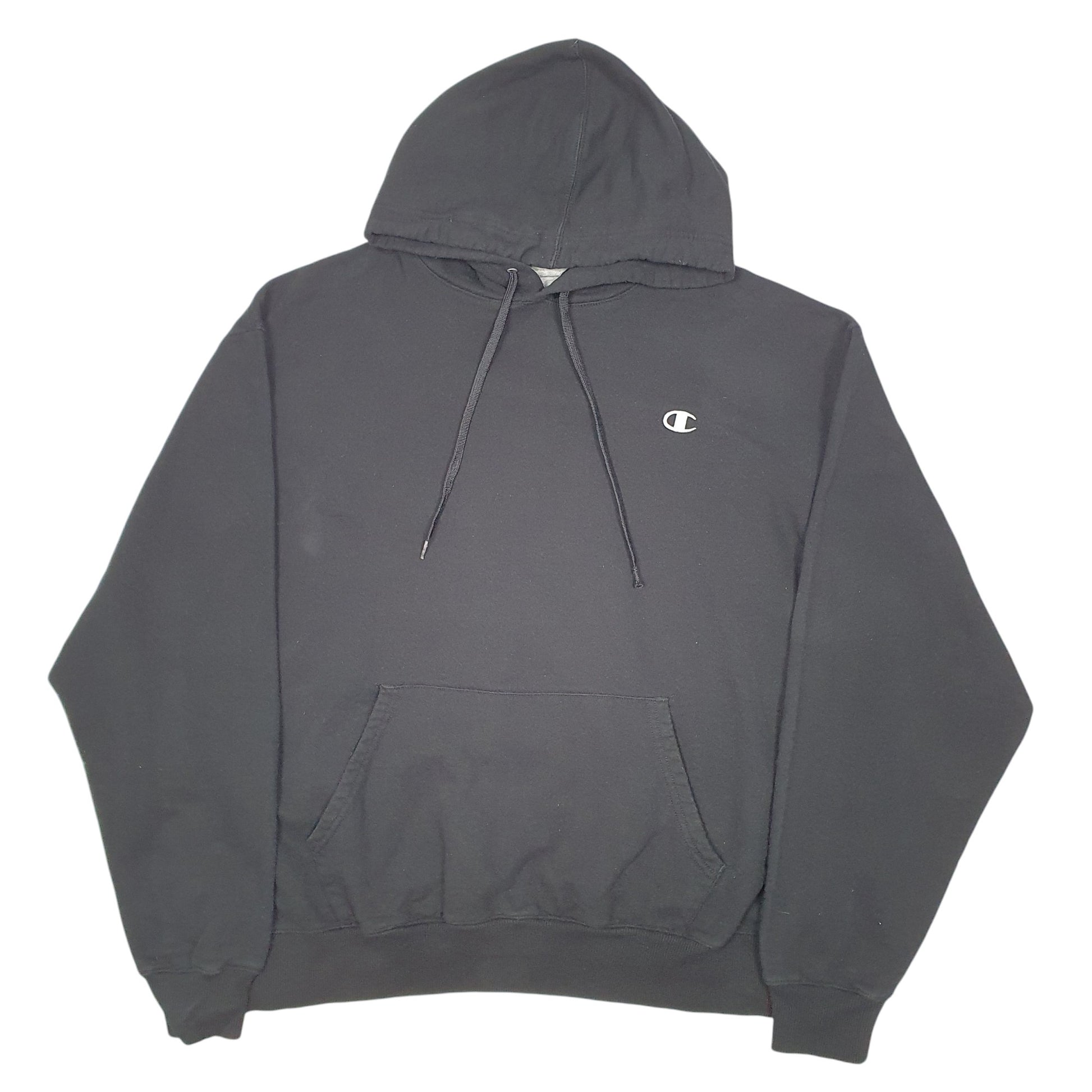 Mens Black Champion  Hoodie Jumper