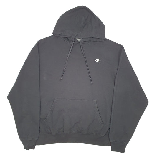 Mens Black Champion  Hoodie Jumper