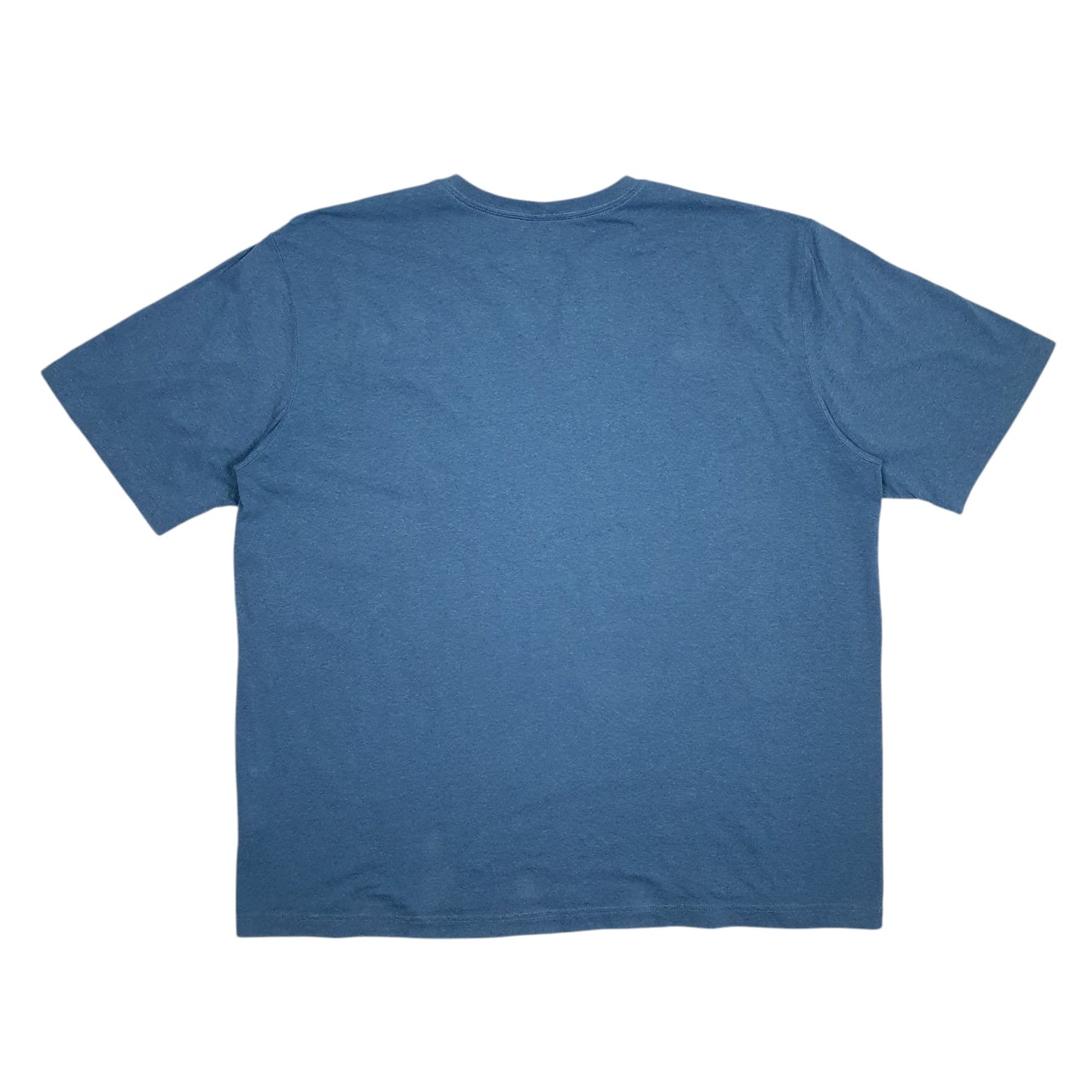 Mens Blue Carhartt Original Fit Short Sleeve T Shirt