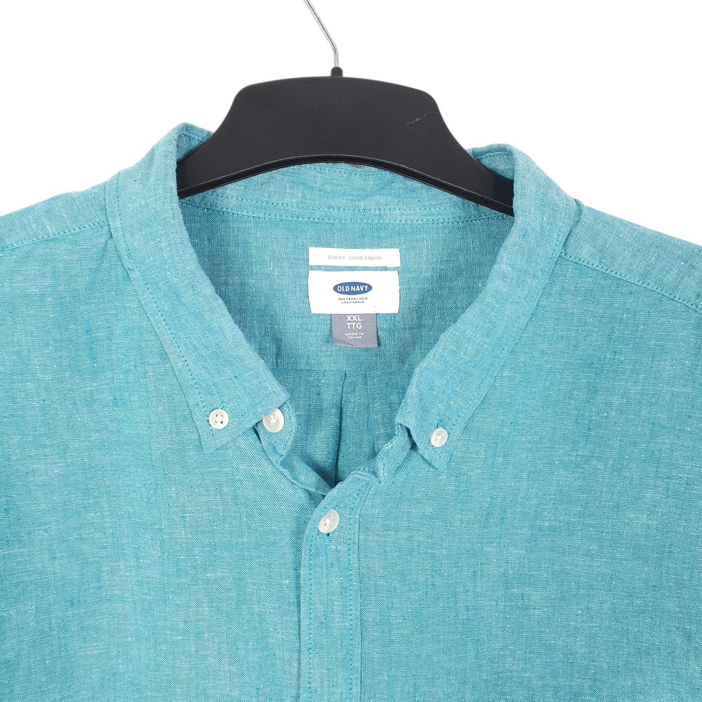 Mens Turquoise Old Navy  Long Sleeve Shirt