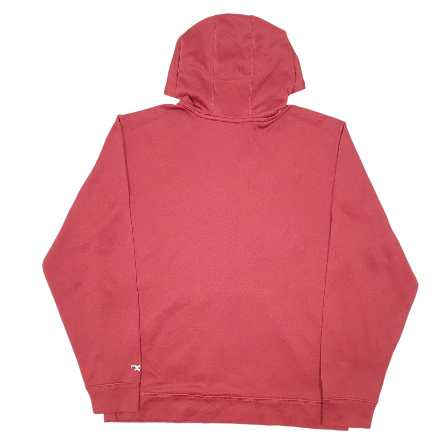 Mens Burgundy Carhartt Active Workwear Spellout Hoodie Jumper