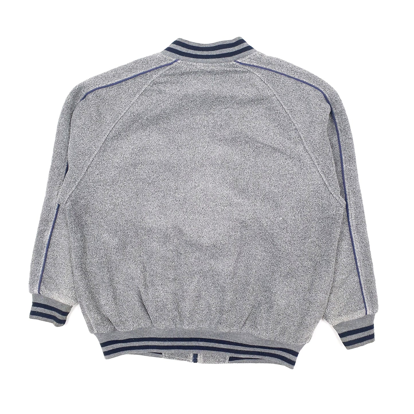 Mens Grey Ralph Lauren Chaps Vintage 1990s Varsity  Coat