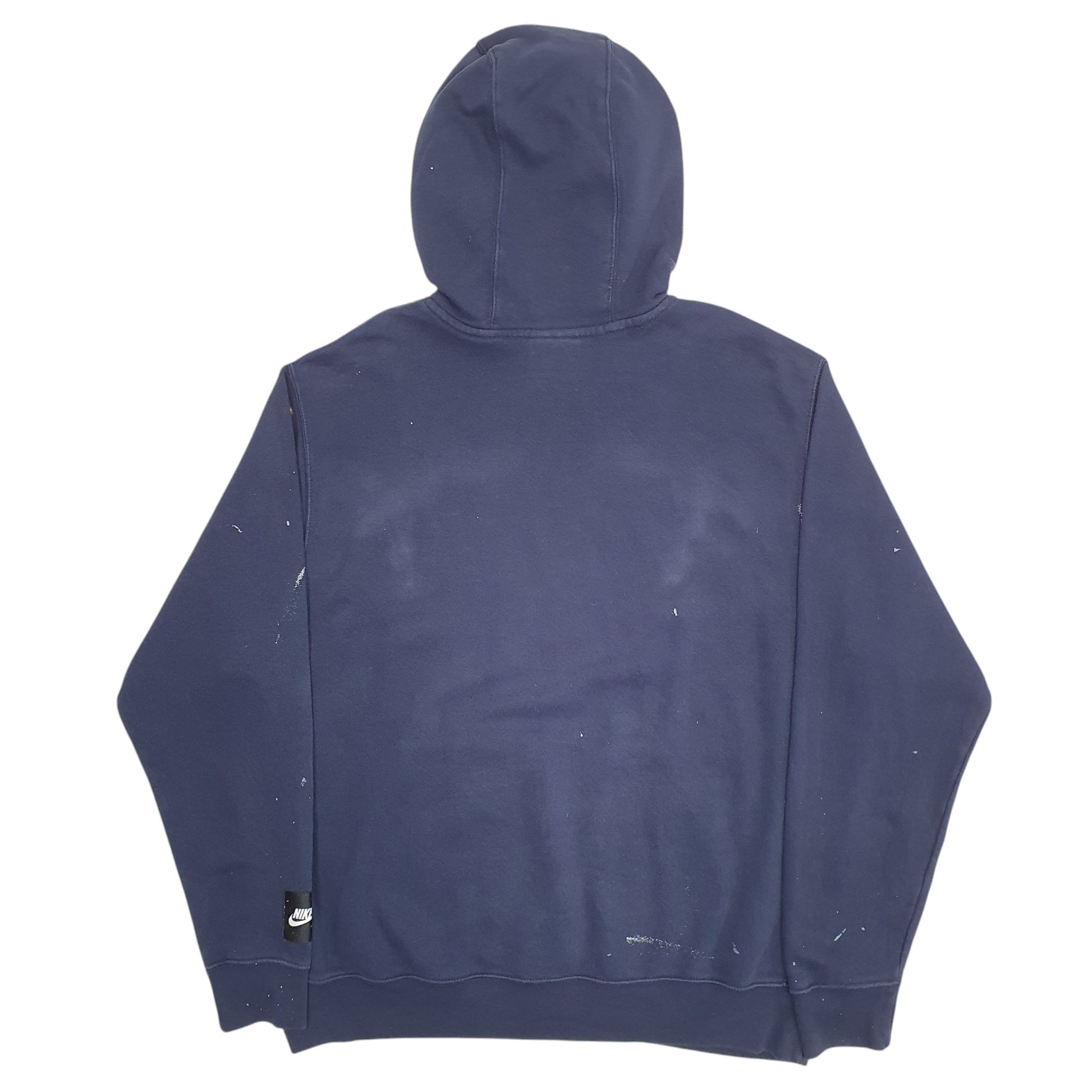 Mens Navy Nike Just Do It Spellout Hoodie Jumper