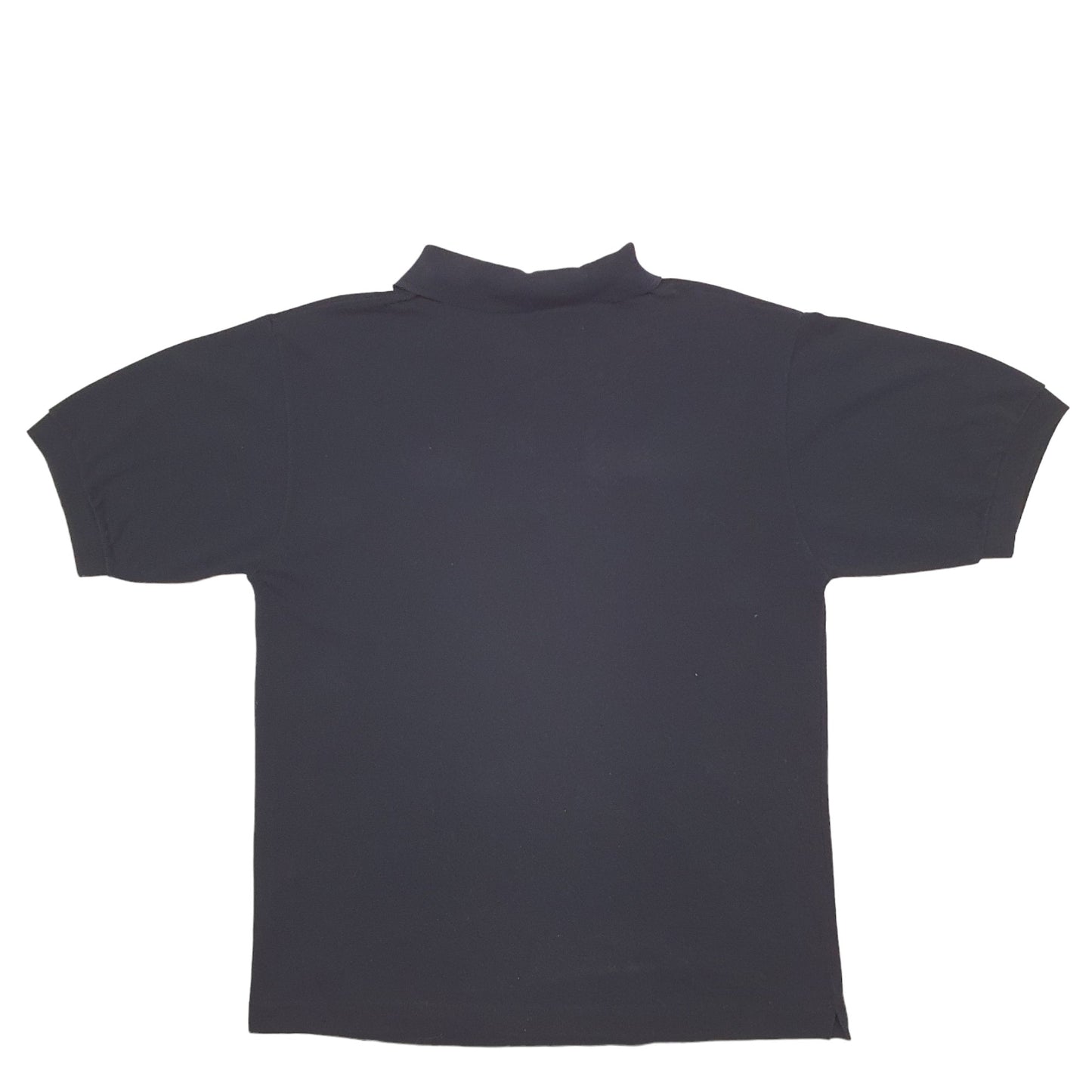 Mens Black Lacoste  Short Sleeve Polo Shirt