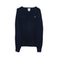 Womens Black Lacoste  Crewneck Jumper