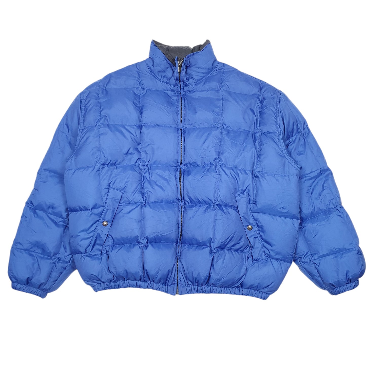 Mens Blue Ralph Lauren Vintage Polo Sport 90s  Coat