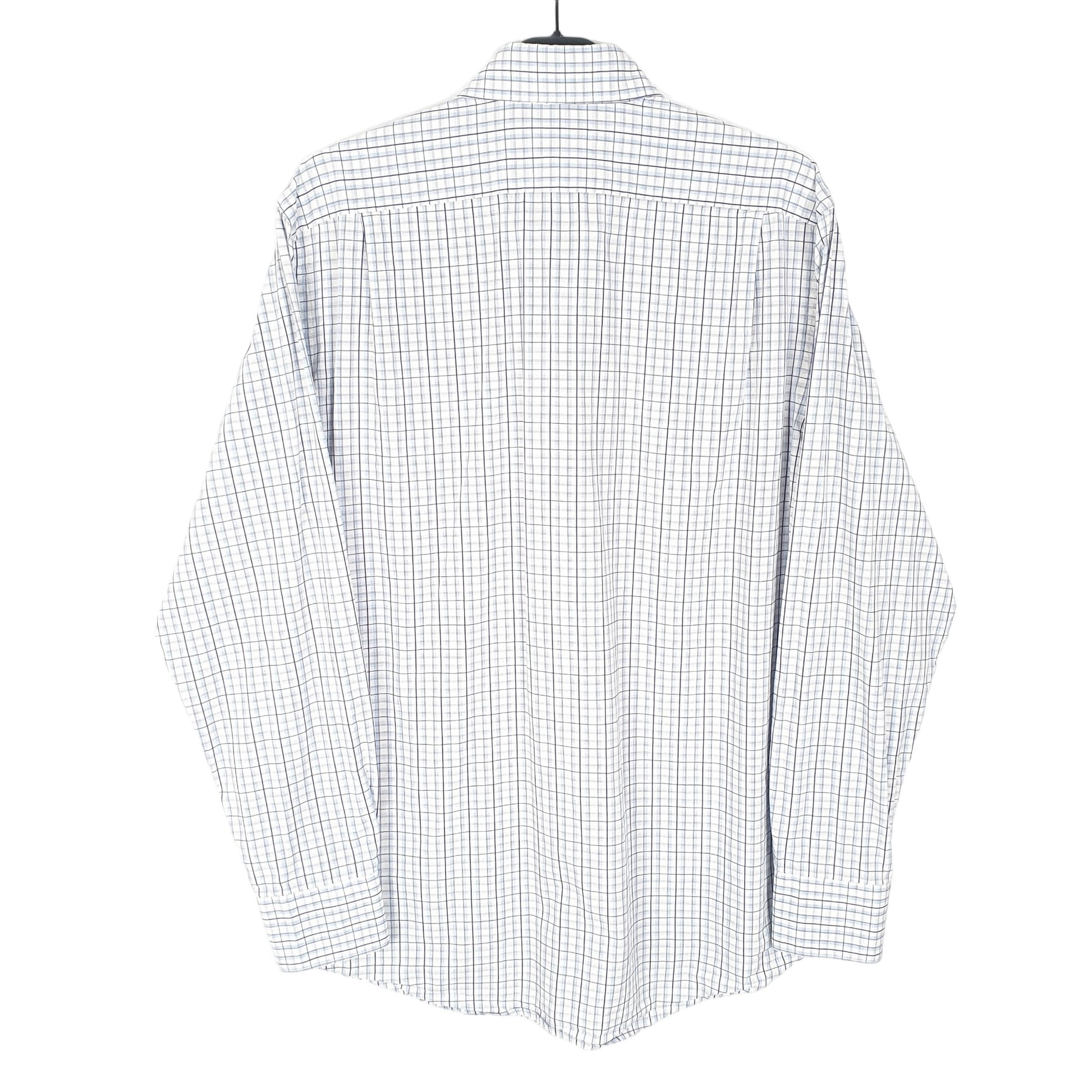 Mens Blue Lacoste  Long Sleeve Shirt