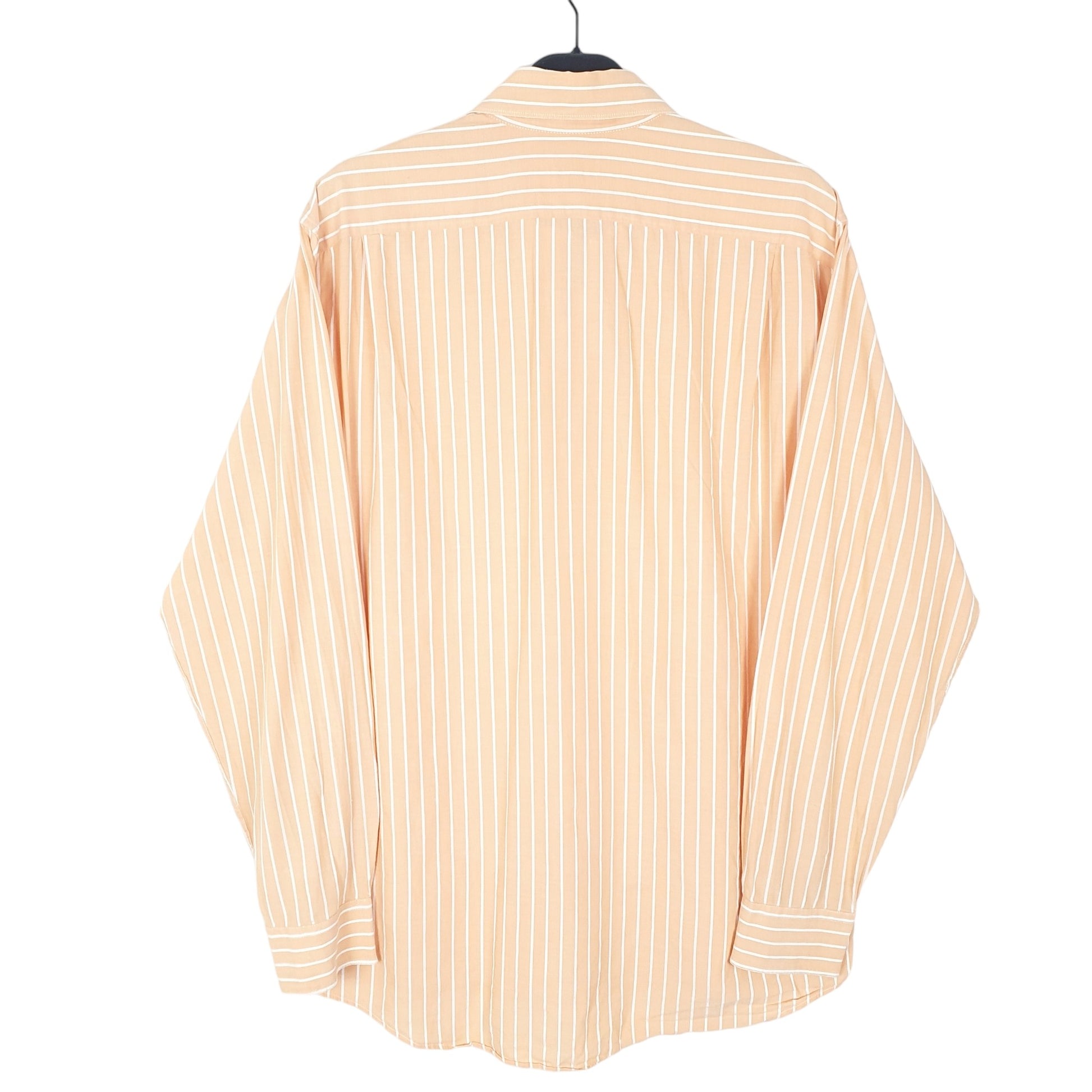 Mens Orange Lacoste  Long Sleeve Shirt