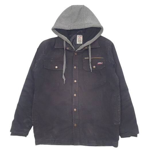Mens Black Dickies   Coat