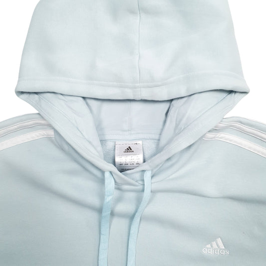 Mens Blue Adidas  Hoodie Jumper