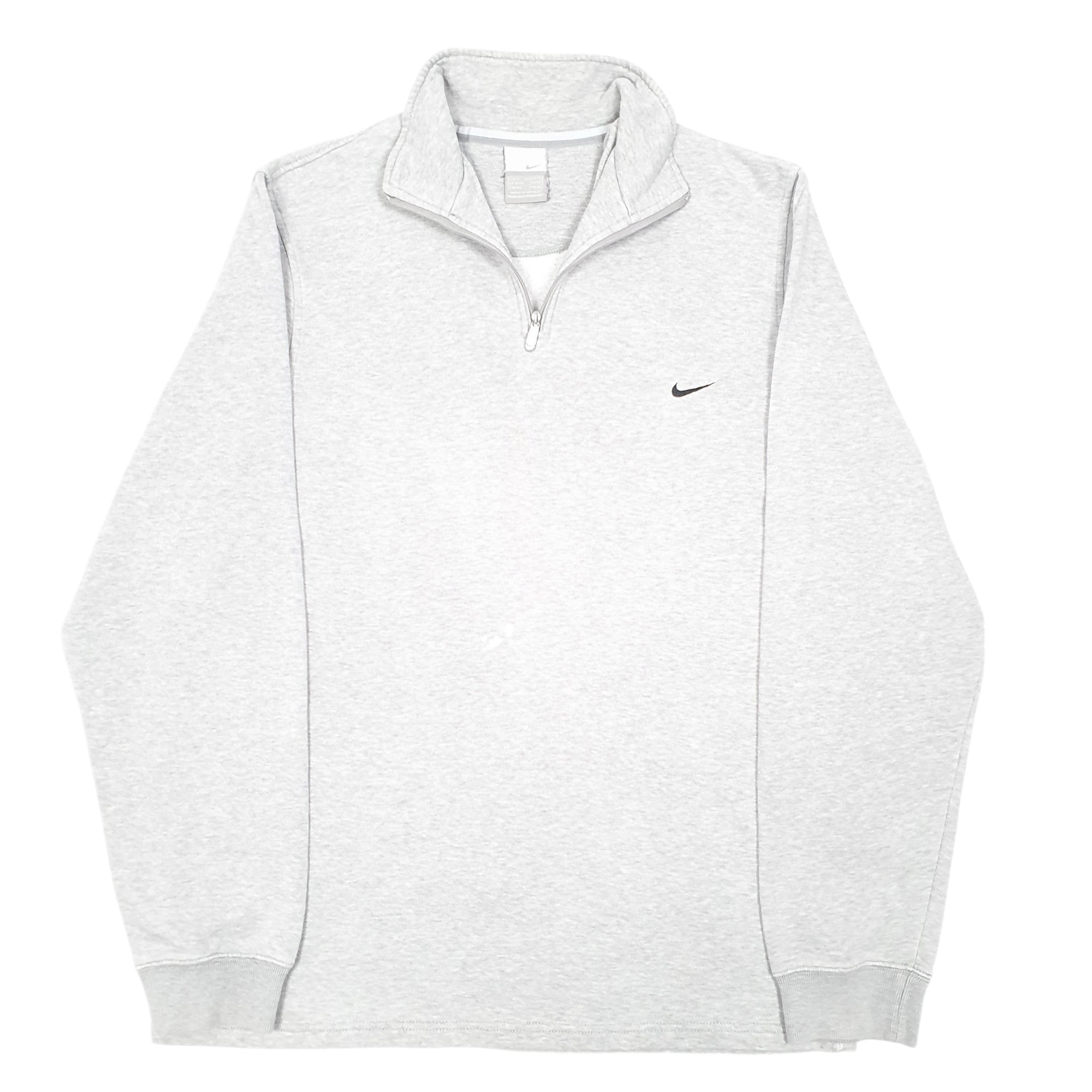 Mens Nike Grey Quarter Zip Jumper S Bundl Clothing