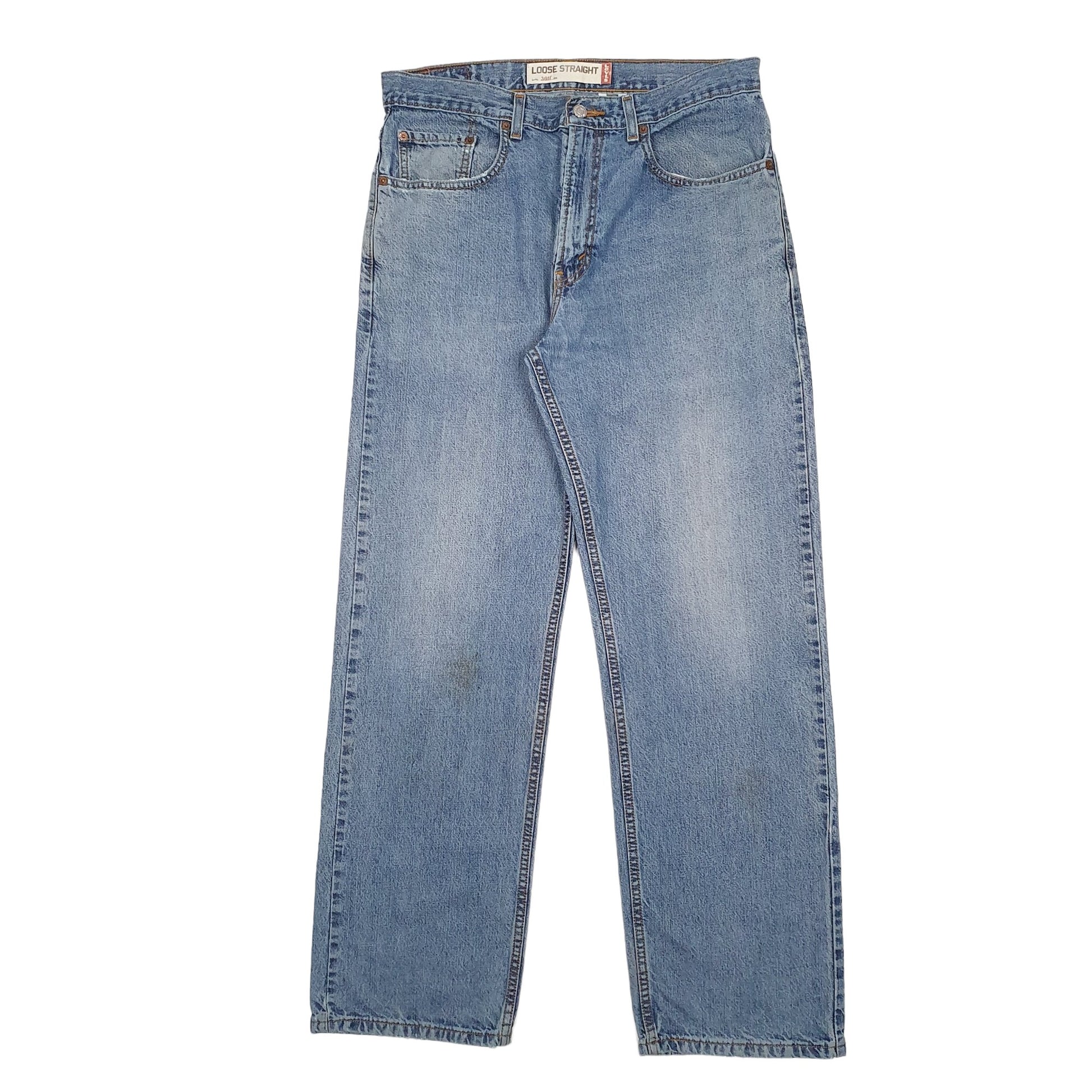 Mens Blue Levis  569 JeansW34 L32