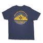 Mens Blue Columbia Sportswear Spellout Short Sleeve T Shirt