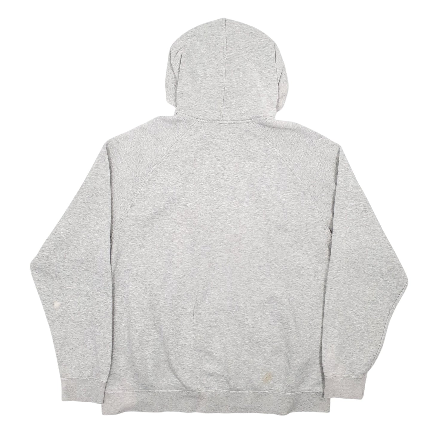 Mens Grey Nike Vintage 00s Spellout Hoodie Jumper