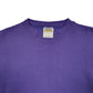 Mens Purple Tultex Vintage Crewneck Jumper