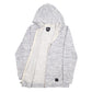 Womens Grey Quicksilver  Full Zip Jumper