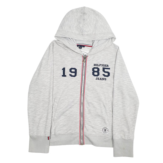 Womens Grey Tommy Hilfiger  Full Zip Jumper