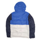 Mens Blue Tommy Hilfiger Hooded Crewneck Coat