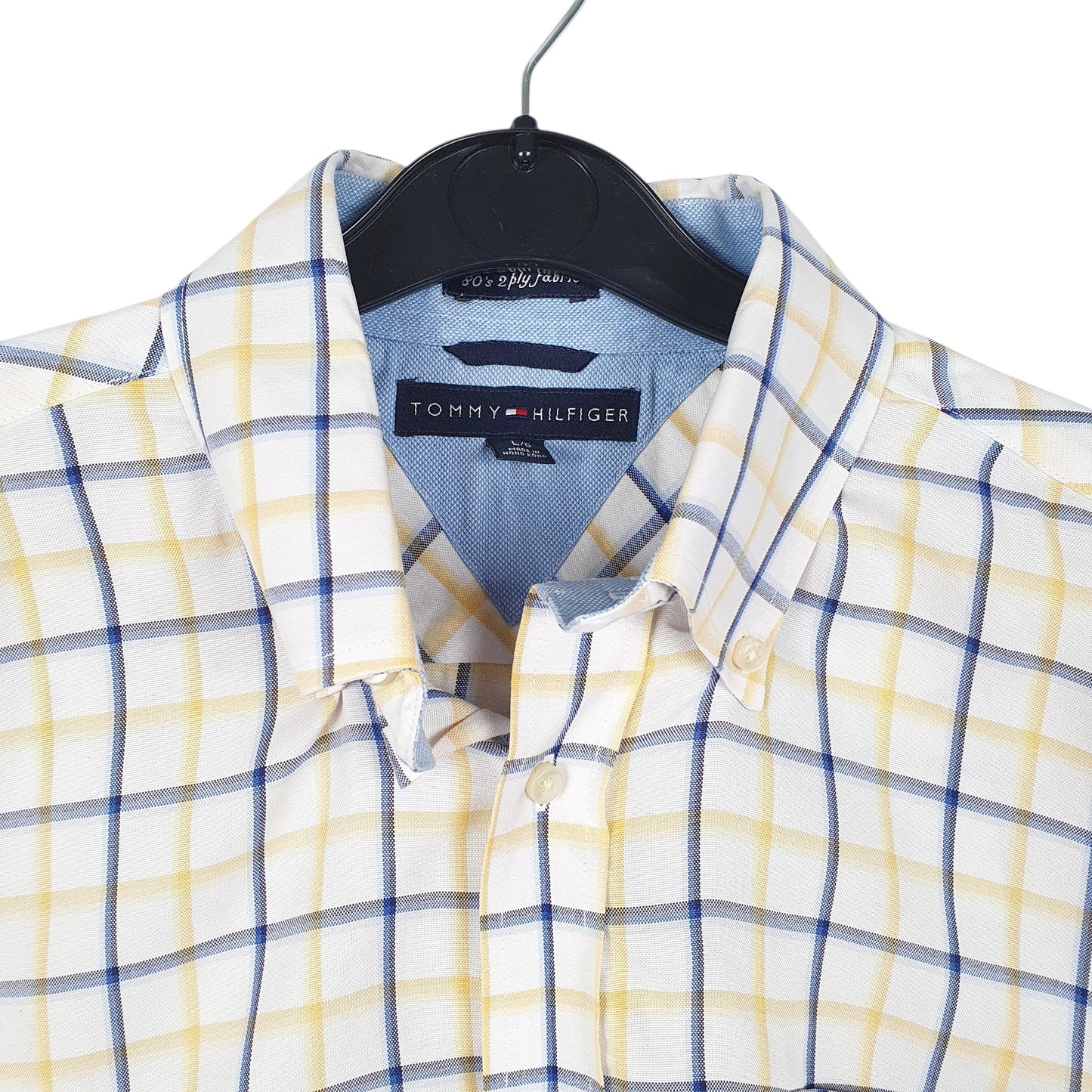 Mens White Tommy Hilfiger  Long Sleeve Shirt