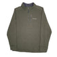 Mens Green Columbia Sportswear Company  Quarter Zip Jumper