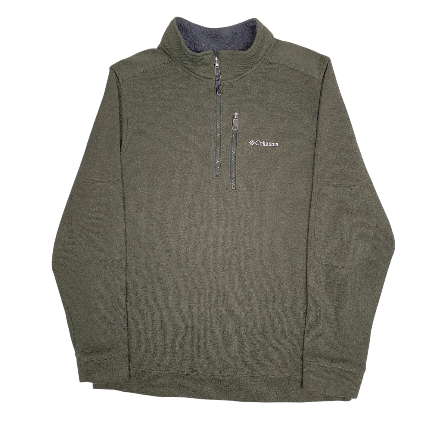 Mens Green Columbia Sportswear Company  Quarter Zip Jumper